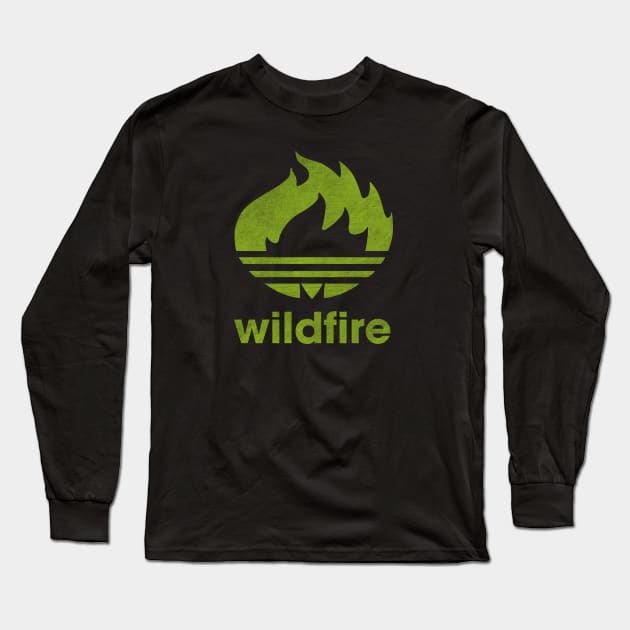 Wildfire Long Sleeve T-Shirt by Melonseta